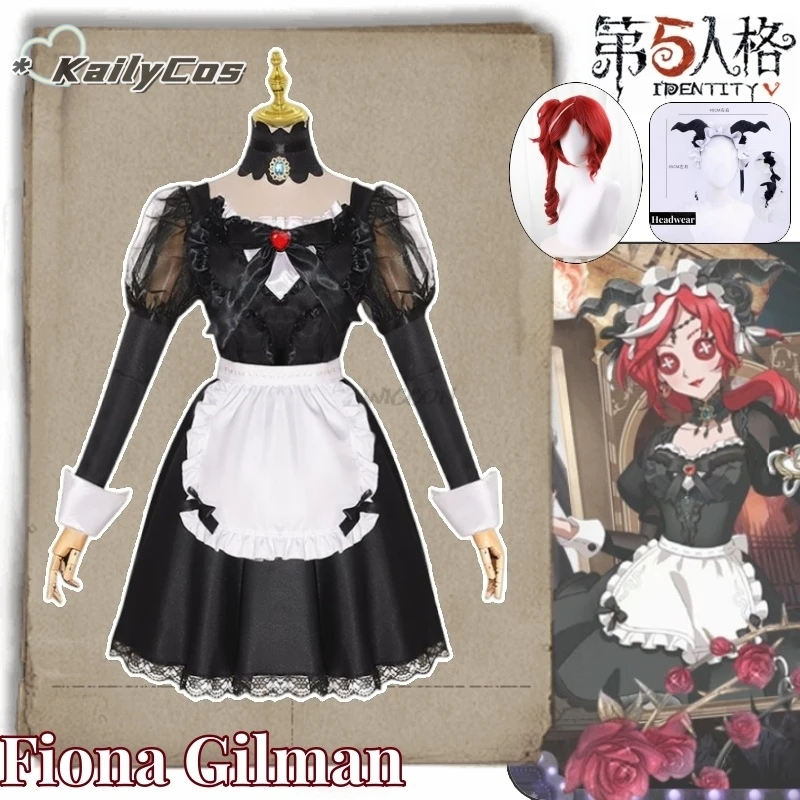 

Fiona Gilman Game Identity V Cosplay Costume Clothes Wig Uniform Cosplay Priest Fiona Gilman Occultism Halloween Party Woman