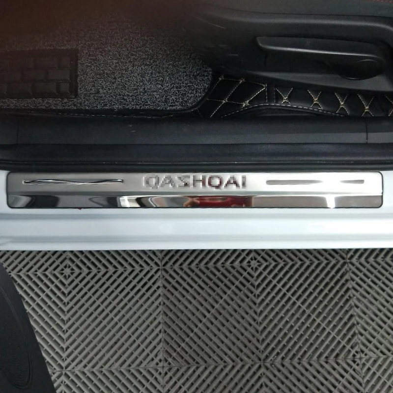 Накладка на порог двери для Nissan Qashqai J10 J11 из нержавеющей стали 2007-2022 | Автомобили и