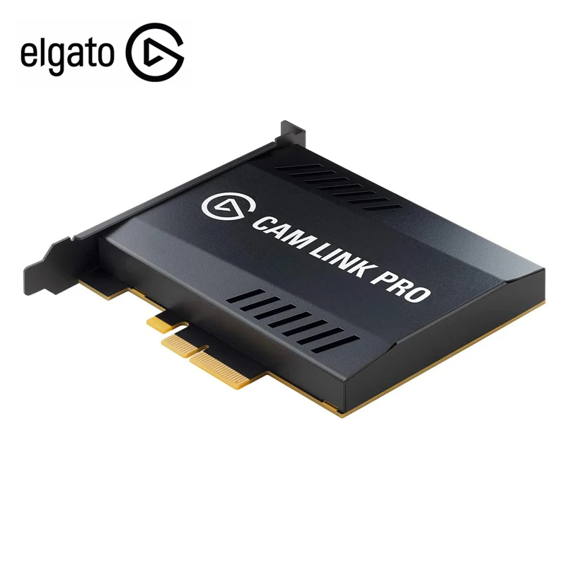 

Elgato Cam Link Pro, Internal Camera Capture Card with 4 HDMI inputs, Stream and Record 1080p60 or 4K30 for Video Conferencing