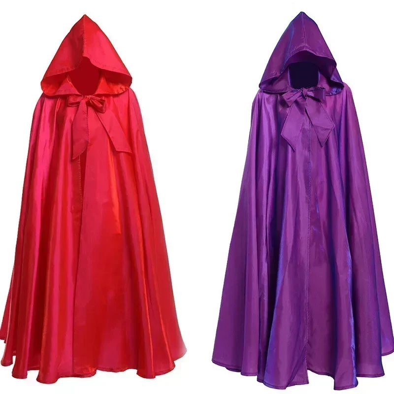 Capa Medieval Con Capucha Para Mujer, Capa De Vampiro, Bata