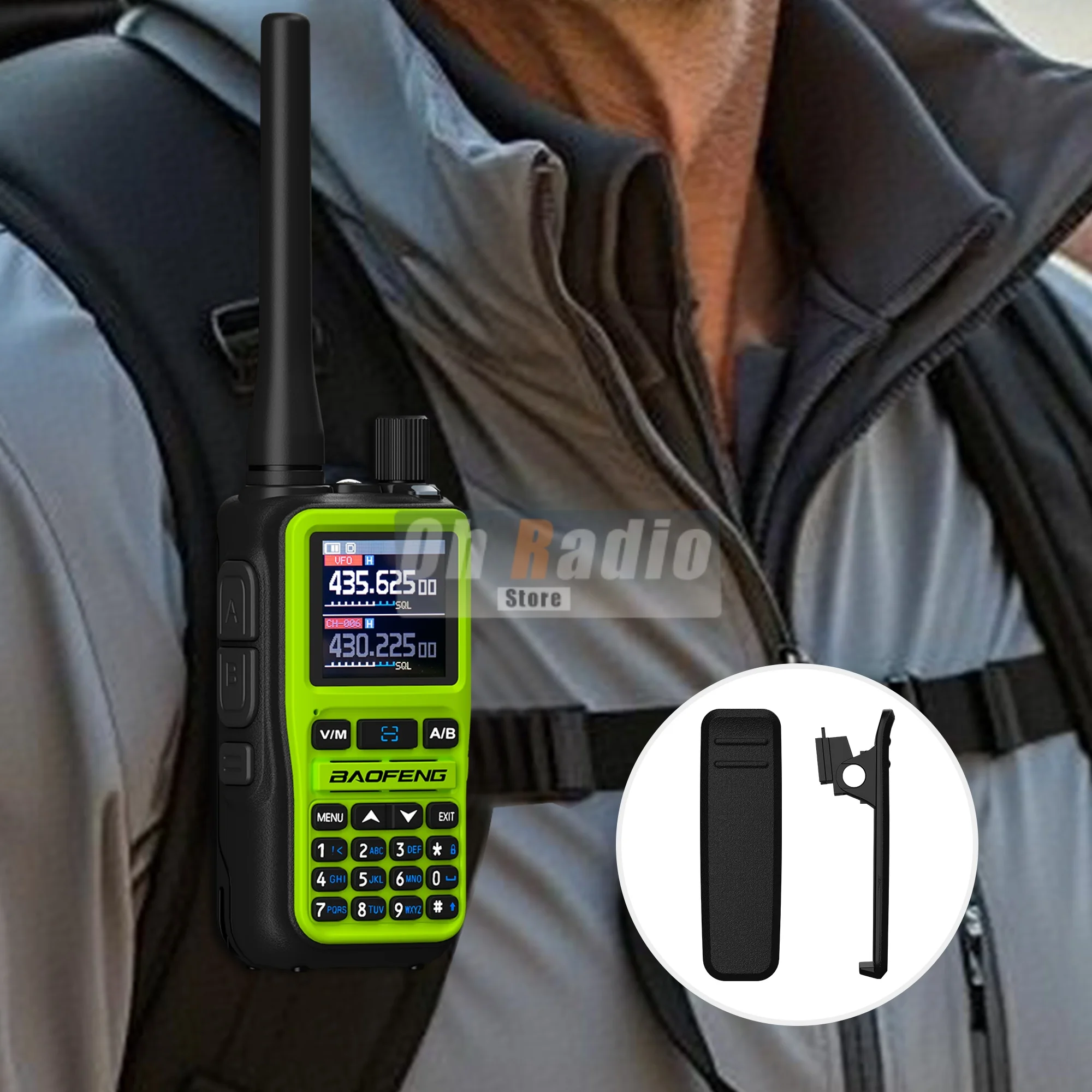 Original Baofeng UV-5R Mini Belt Clip for Walkie Talkie Accessories