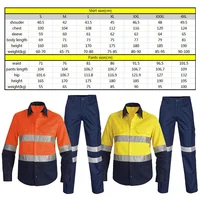 Unisex Reflective Welding Workwear