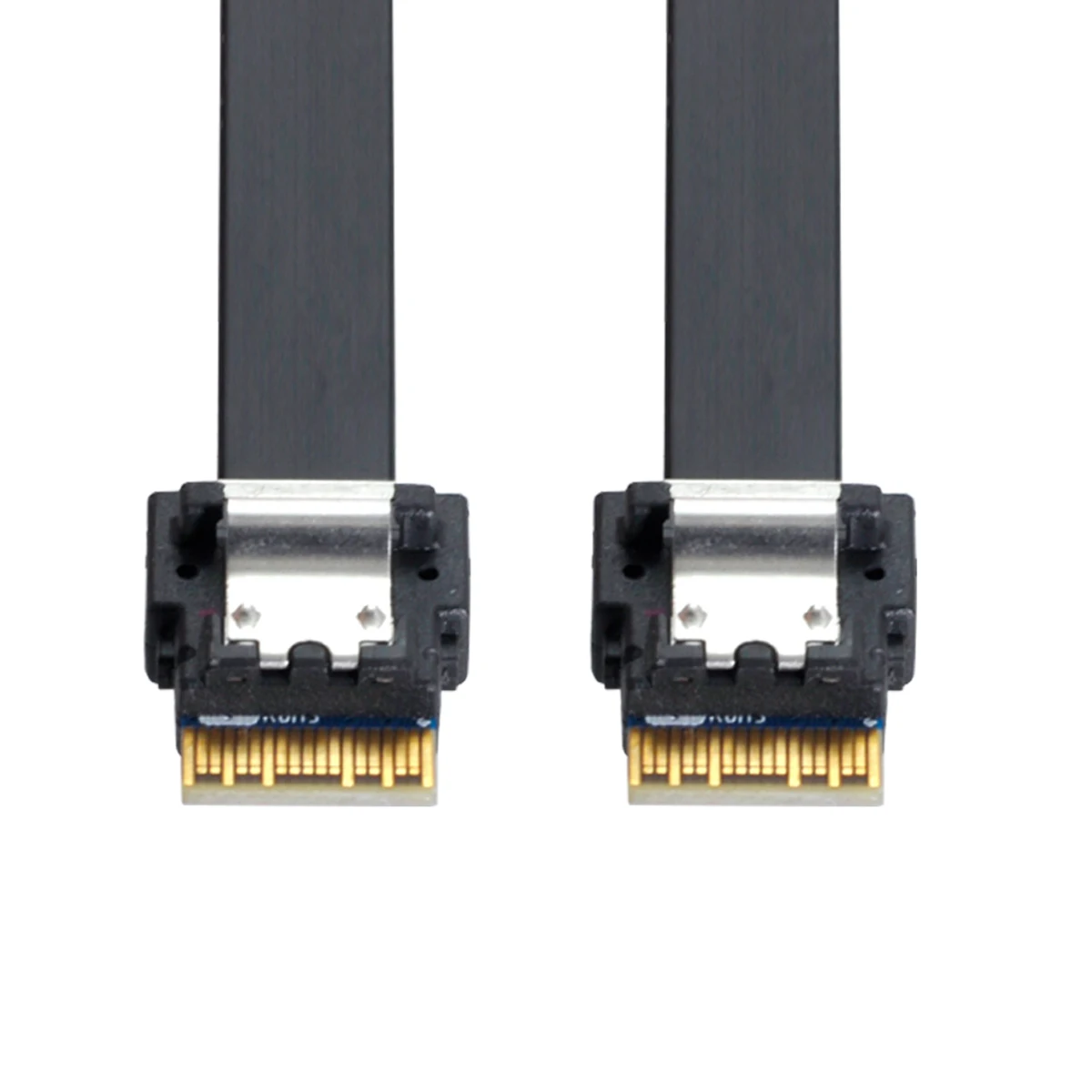 

SFF-8654 Slim SAS Target to PCI-E Slimline SAS 4.0 SFF-8654 4i 38pin Host Cable