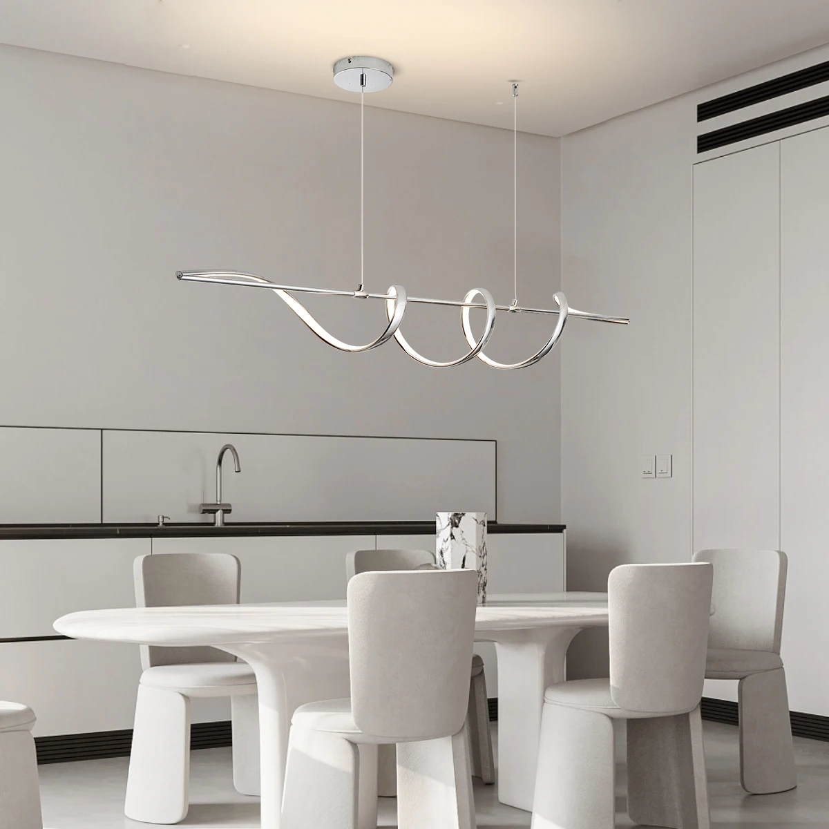 DIY Modern Led Pendant Lights Lamp for Table Dining Room Kitchen Bar Suspension Pendant Lamp Design Lusters Luminaires 3