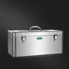 Portable Electrical Empty Box Large Capacity Tool Box Protection Tool Box Stainless Steel Shock-proof and Drop-proof Storage Box 1