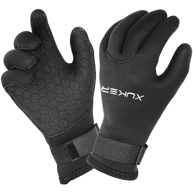 3mm 5mm Neoprene Diving Gloves  Neoprene Swimming Gloves 5mm
