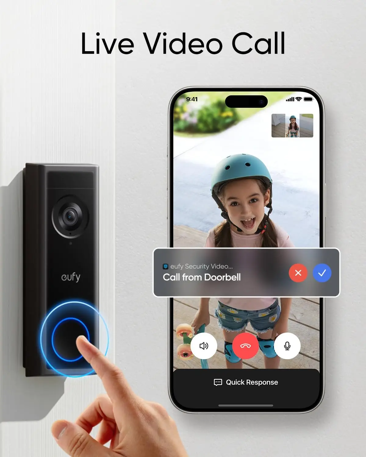 Configurazione installazione con batteria o cablata