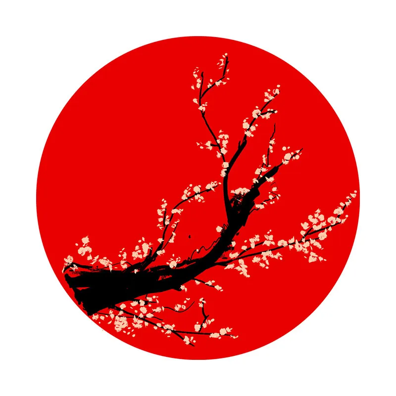 M450 Kreative Aufkleber Japanische Landschaft Aufkleber Silhouette Comic Aufkleber Anti Scratch Aufkleber Fit Für GTR VAN Kleber Aufkleber – Detail 9