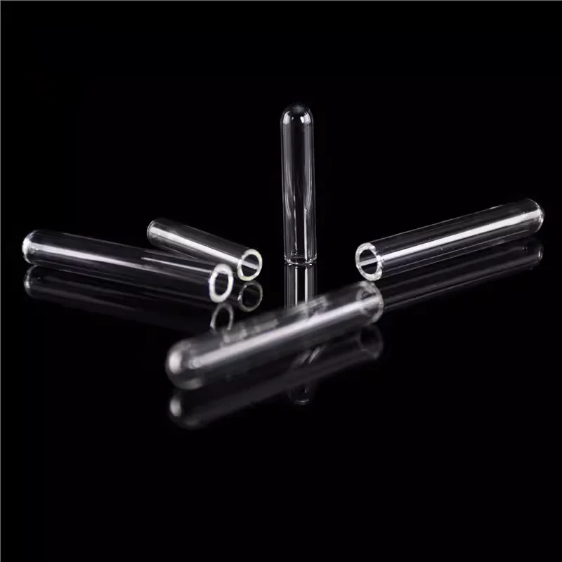 발효 튜브 Duchenne 튜브 6*30/10*50mm 유리 작은 튜브 미생물 실험 작은 테스트 튜브 100 개