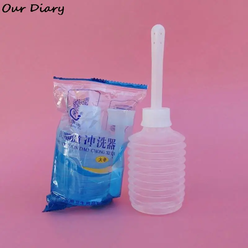 1PC Enema Rectal Syringe Vaginal Rinse Plug Anal Vaginal Shower Cleaner Sprayer Disposable Medical Anal Cleaner Adult Anal Toy 3