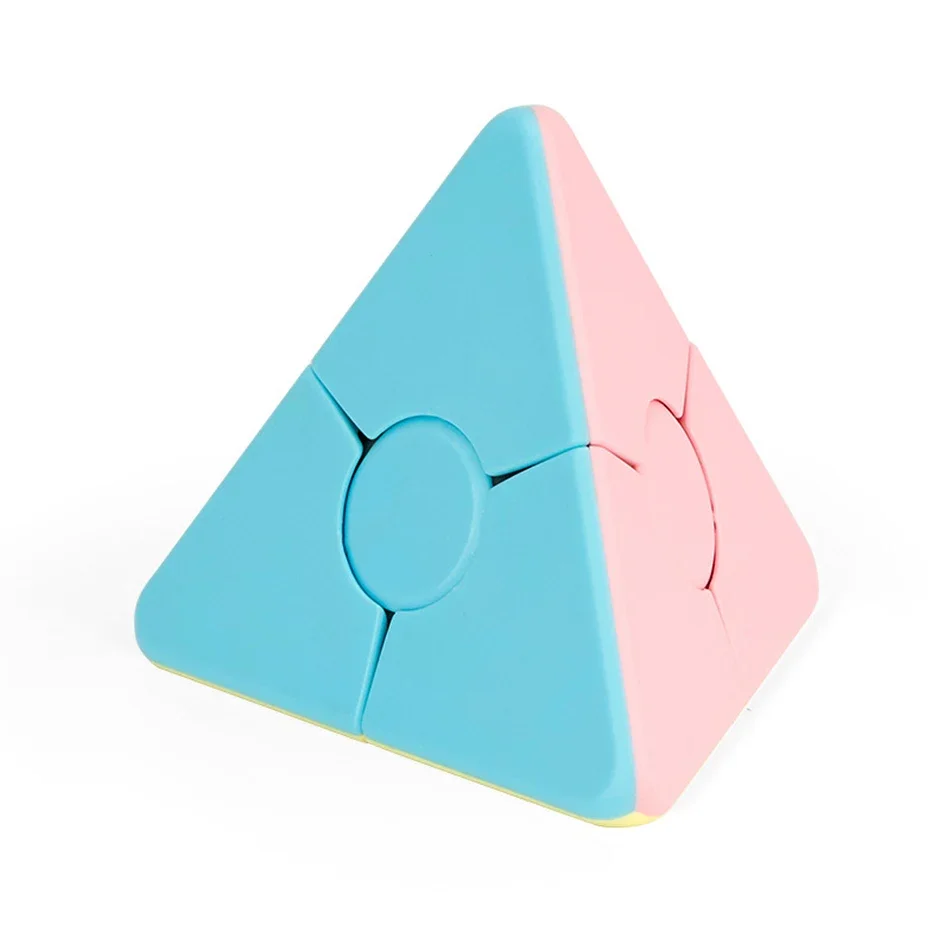 MoYu Cubing Classroom 2x2 Pyramid Corner Twist Bead Boomerang Windmill Maple Leaf Triangle Puzzle Macaroon 2x2x2 Magic Cube Kids