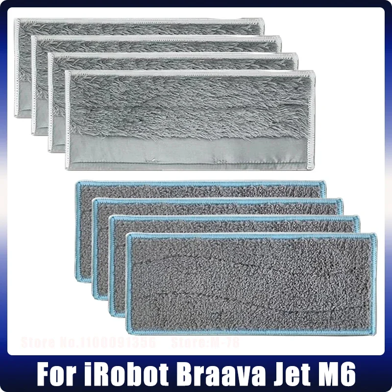 

Mop For iRobot Braava Jet M6 Washable Mop Cloths Rags Pads Accessories Robot Vacuum Cleaner Dry Wet Mop Cloth Rag Spare Parts