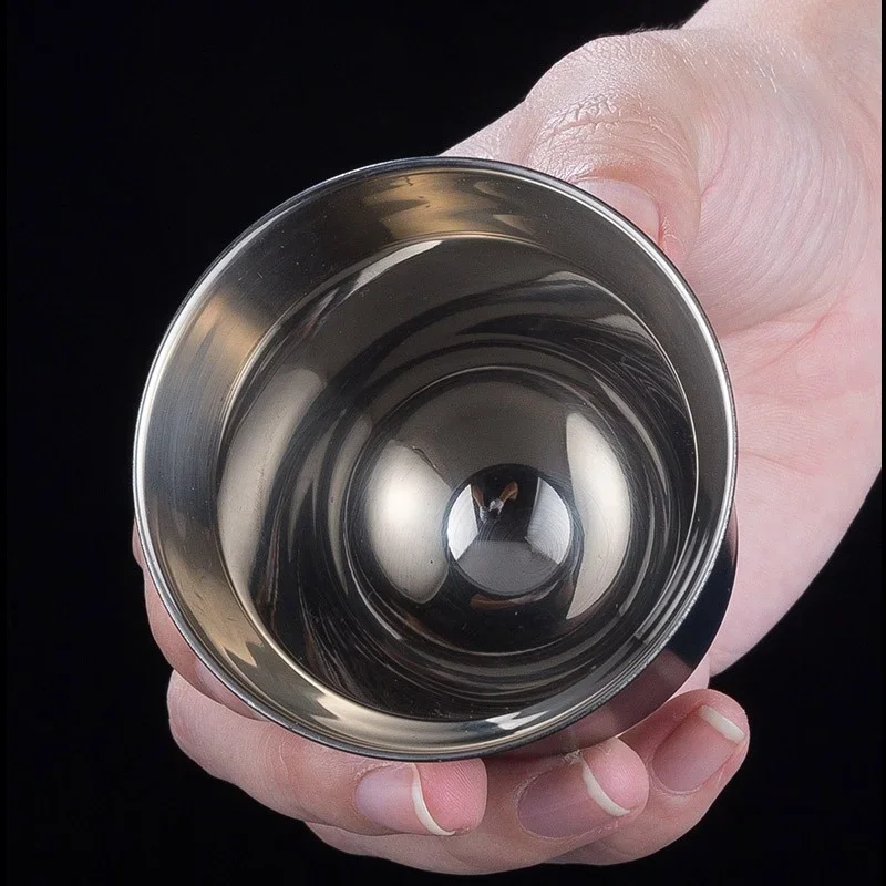 Stainless Steel Double Wall Insulated Espresso Cup Set