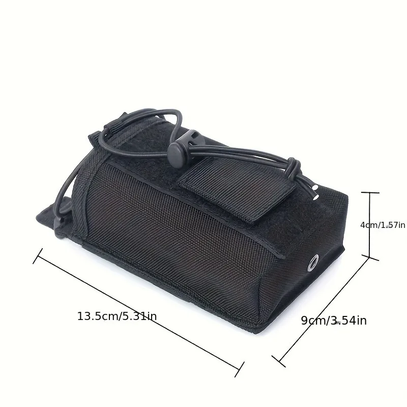 Nylon Walkie-Talkie Pouch Radio Holder Outdoor Fishing Accessories