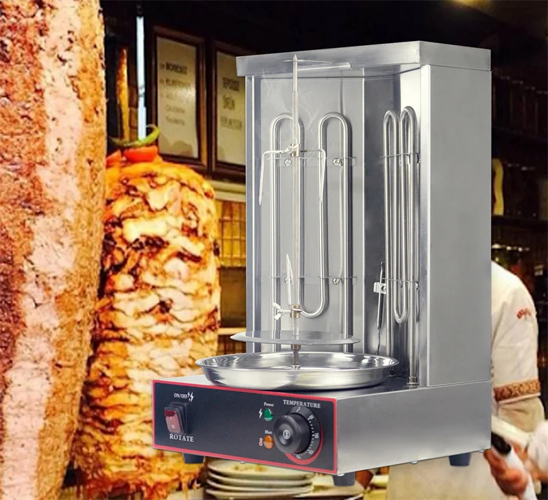 شواية شواء كهربائية أو غاز من الفولاذ المقاوم للصد...