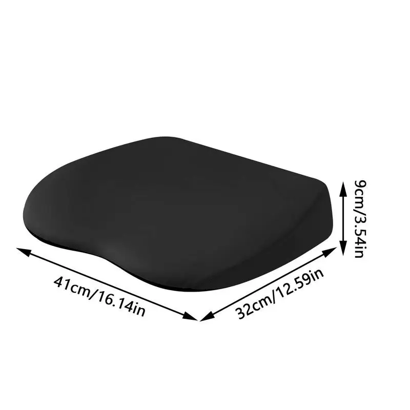 Adult Booster Seat Car Cushion Seat Pad Rebound Memory Car Seat Cushions  Relieve Fatigue Anti-skid Design For Car Office Chair