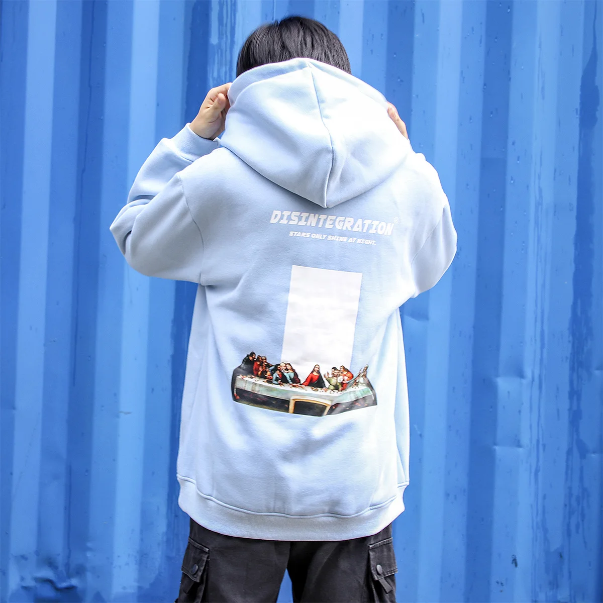 Men Hip Hop Hoodie Sweatshirt Ancient Culture Streetwear Hoodies Winter Fleece Pullover Cotton Harajuku Hoodie Loose Autumn
