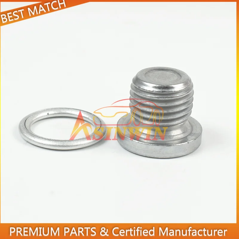 High Quality Engine Oil Pan Drain Plug Kit N0138157 N91167901 Fits For VW Beetle CC Jetta Golf Passat Tiguan A-UDI