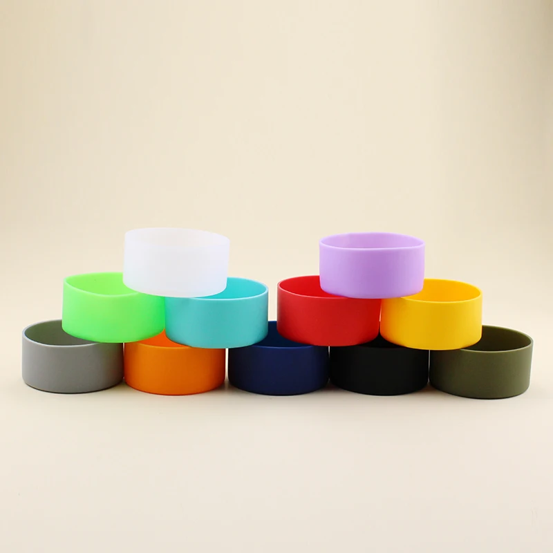 7.5cm Silicone Boot for Stanley 40 oz Quencher Adventure Tumbler Handle Bottom Sleeve for Ice Flow Flip 30oz 20oz Water Bottle