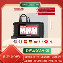 

ThinkScan SR2/SR4/SR6 OBD2 Scanner All System Free Update ABS SRS BCM TPMS Transmission Code Reader Car Diagnostic Tools