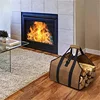 Portable Firewood Storage Bag Waterproof Scratch-resistant Wood Log Carrier Outdoor Camping Firewood Holder Wood Carry Bag 4