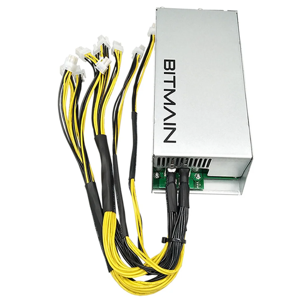 Hot Sale APW7 1800W Power Supply Mining PSU for Bitmain Antminer  S9/L3+/A6/A7/R4/S7/E9 with 10X PCI-E 6Pin Connectors - AliExpress