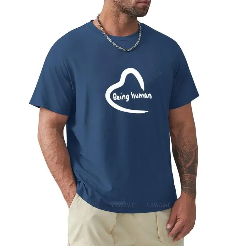

Being Human T-Shirt Oversized t-shirt cute tops mens workout shirts black cotton mens t-shirt summer t-shirt men