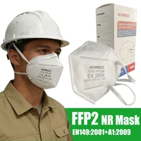 50PCS/Pack FFP2 NR Mask for Dustproof Folding CE Headwear Mouth Mask for Adult Filter Face Masque Heath Care Products