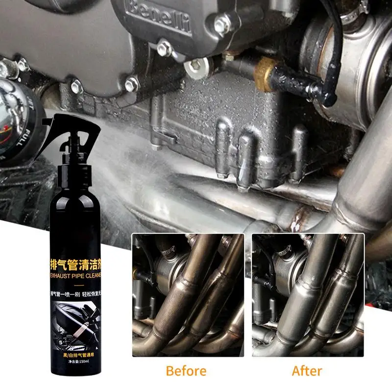 Exhaust Tip Cleaner Motorcycle Polish Remove Iron Particles In Car Paint Motorcycle RV & Boat Use Before Clay Bar Car Wax