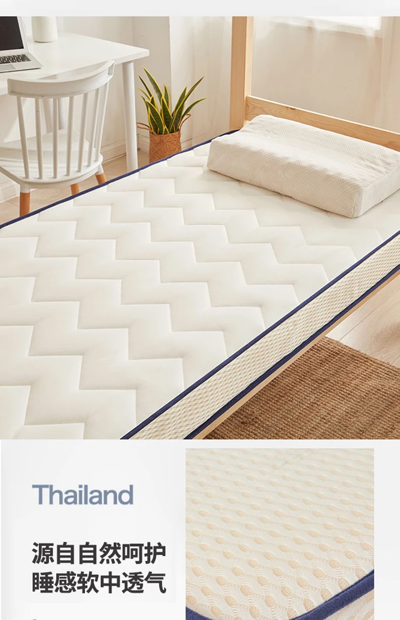 Description Picture 3 of itemNatural soft mattress dormitory students single double cushions tatami household mattress home hotel mats winter mattress