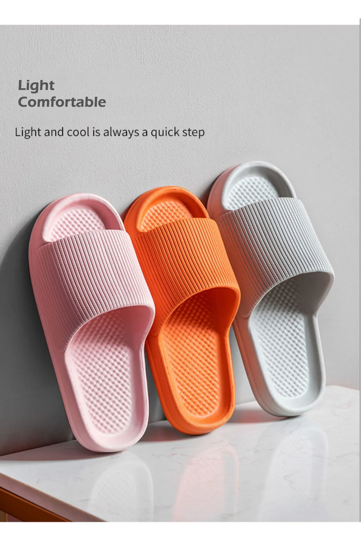 Women's Lightweight Eva Flip-flops For Summer Beach And Home_voghion.com