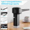 Electric Air Duster chargeable,Compressed Air Cans USB,Cordless Air blower Cleaning Dust,Laptop Cleaner, Computer PC canned air 3