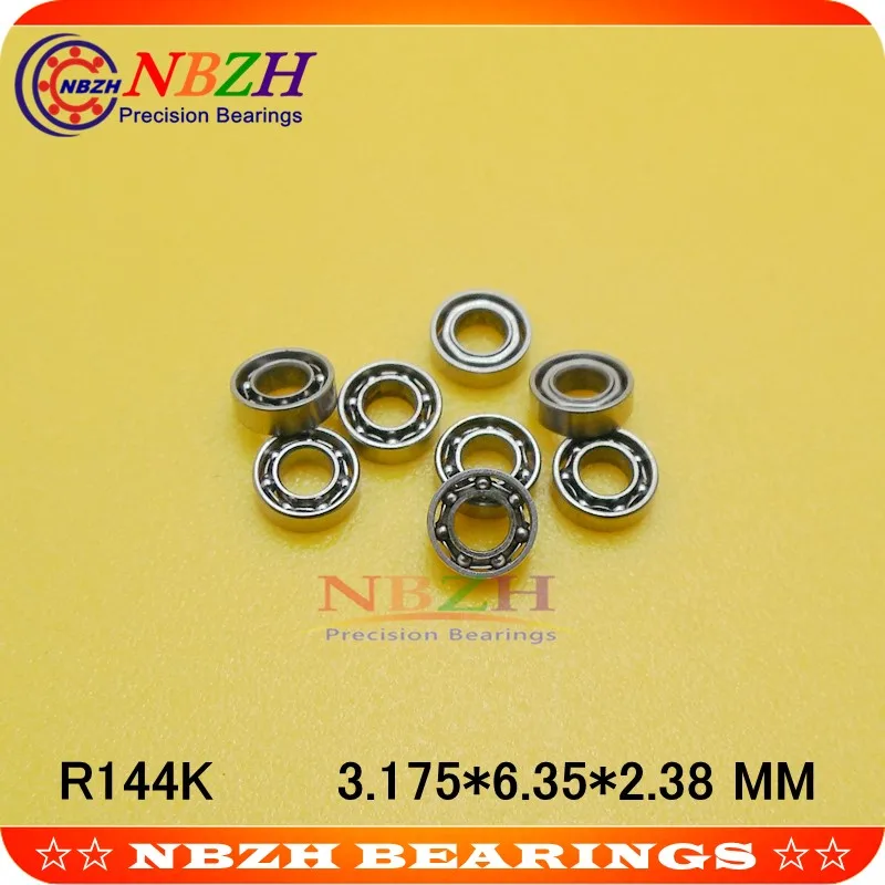 

High Speed dental handpiece bearing R144 OPEN R144K 3.175*6.35*2.381 air turbine bearing 1/8X1/4X0.0937 inch SR144 SUS440C