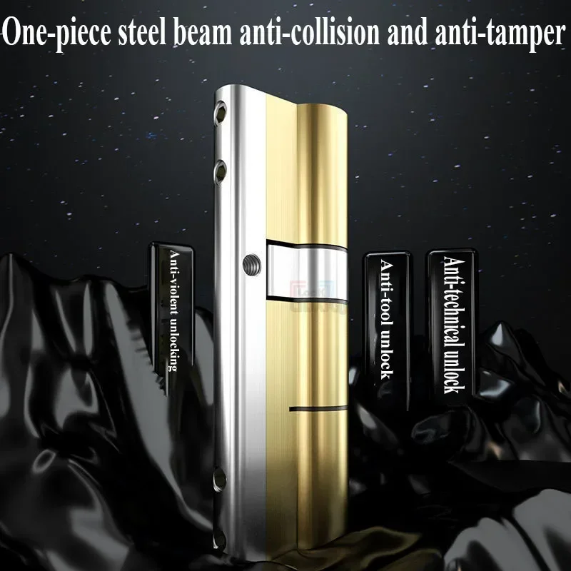 European standard lock cylinders Outdoor door locks Cylinder door lock cylinder 8 keys core door lock