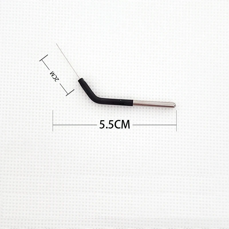 Surgical Instruments 1pcs Electrocautery Electrocoagulator Dermal Tip Electrode with Spatula Reusable