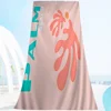 Modern Scenic Travel Mykonos Palm Miami Wall Art Microfiber Beach Towel Absorbent Quick Yoga Resort Mountain Climbing Towel