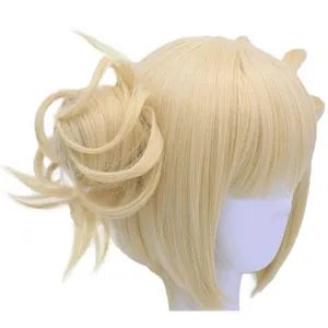 Boku No Hero Academia Cross My Body Kunsthaar-Perücke, Cosplay, My Hero Academia, Himiko Toga, Party, Rollenspiel-Perücken – Detail 7