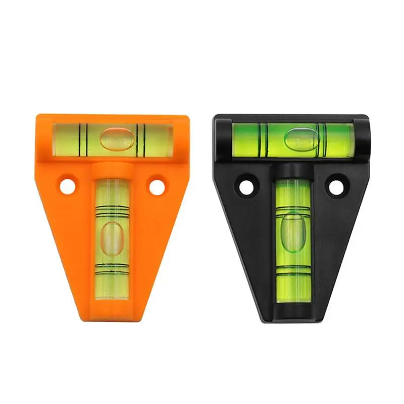 

T-Type Spirit Level Plastic Measuring Vertical And Horizontal Adjuster Scope Triangle Level Measuring Kit For Factory Machinery