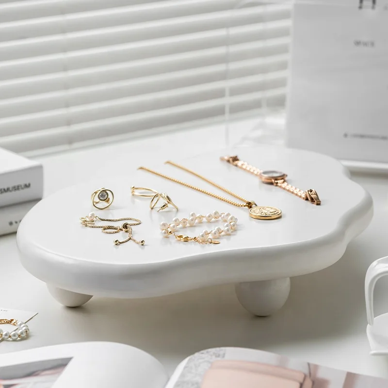 

Nordic Sense Trays INS Style Modern Light Luxury Rooms Living Room Table Pieces Home Decoration