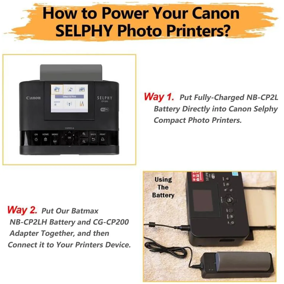 OHZHAO 2000mAh NB-CP2L NB CP2L batterij voor Canon