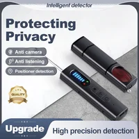 Détecteur de caméra sans fil T15, alarme de protection, capteur de sécurité, détecteur de bugs, GPS RF, traqueur d'objectif de Signal, Scanner de détection pour la sécurité 2