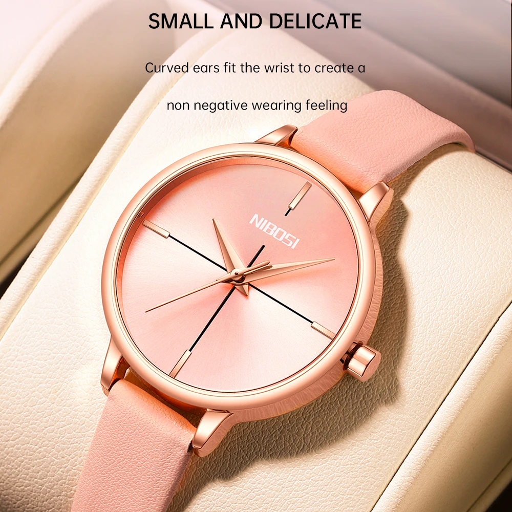 Nibosi Womens Watches Ladies Top Brand Luxury Fashion Butterfly Watch New Simple Casual Women Orologio Da Polso Analogico Relogio Feminino