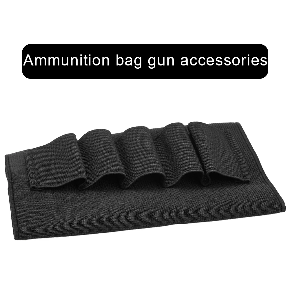 

Loops Ammo Holder Shotgun Tacti Ammo Buttstock Cartridge Elastic Holder Rifle Shell Brand New Practical Durable