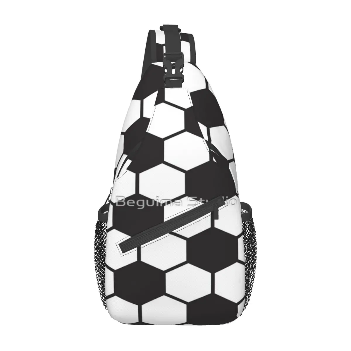 

Soccer Ball Pattern Chest Bag Holiday Polyester fabric Gift Nice gift Customizable