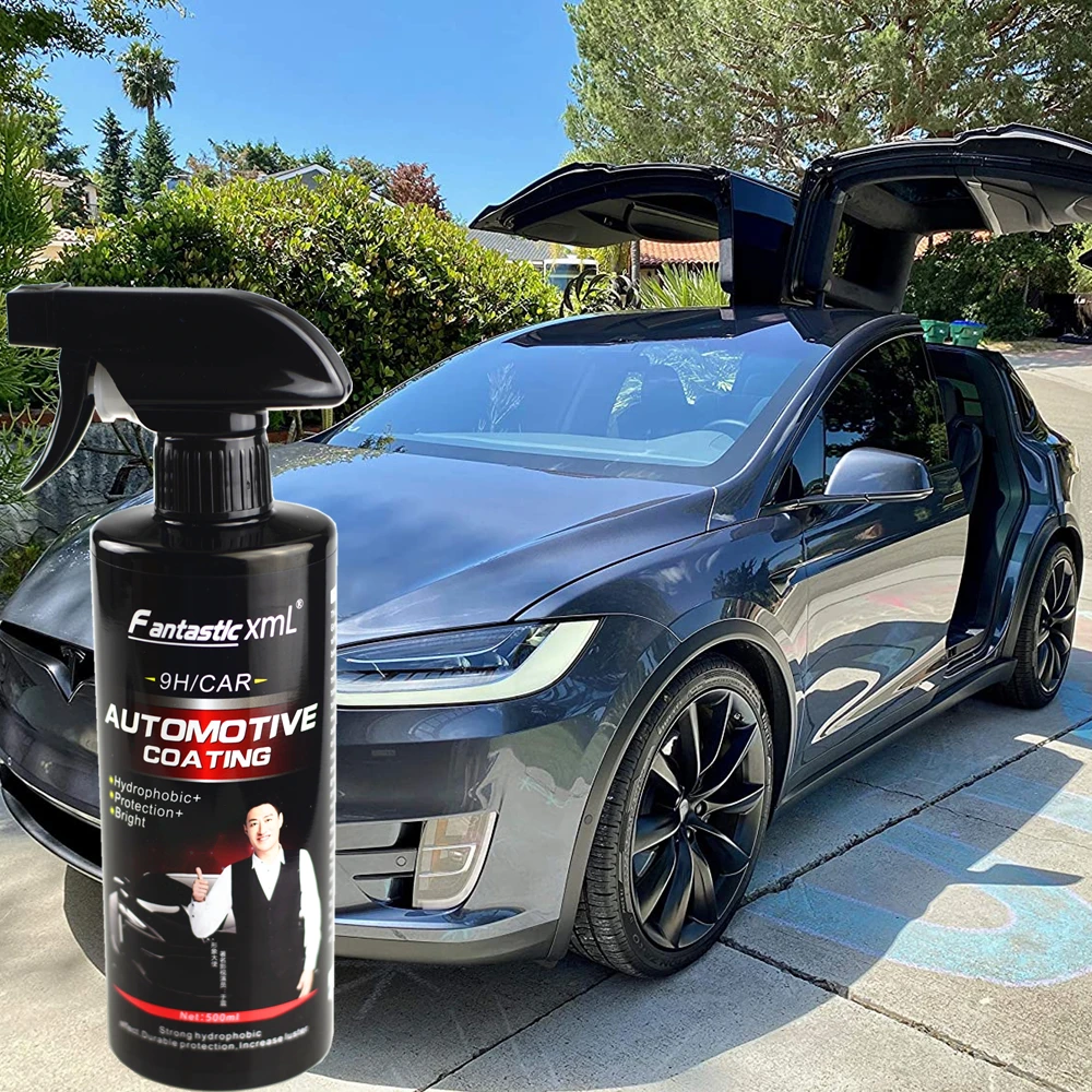 

500ML Nano Plated Crystal Coating Hydrophobic Waterproof Polish Coating Paint 9H Hardness Liquid Glass Ceramic Antifouling Agent