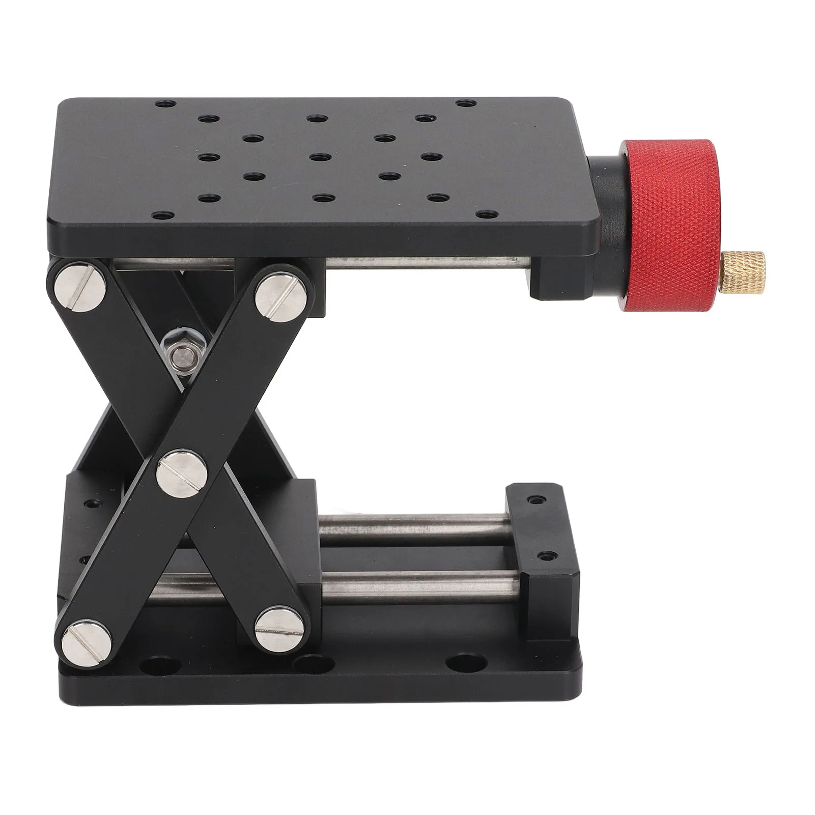 Heben Hohe Aluminium Legierung Manuelle Labor Hebe Ständer Schere Typ Hebe Ständer Heben Manuelle Messen Heben Plattform