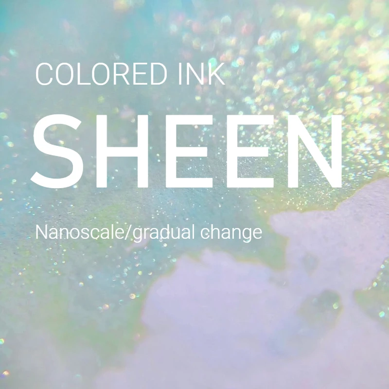 Dreamink 60 색상 5ml 쉰 만년필 잉크 비탄소 유리 딥펜용 Hongdian JINHAO 문구 학교 미술 용품