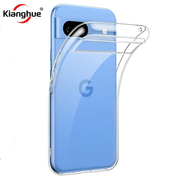 ULTRA THIN SILICONE SOFT CASE FOR GOOGLE PIXEL 9 8 8A 7 7A 6 6A PRO CLEAR TRANSPARENT SLIM BACK COVER SHOCKPROOF SHELL FIT CASE
