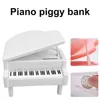 Cute Piggy Bank Coins Cash Storage Box Piano Shape Money Box Safe Deposit Box for Kids Birthday Gift Living Room Ornaments 1