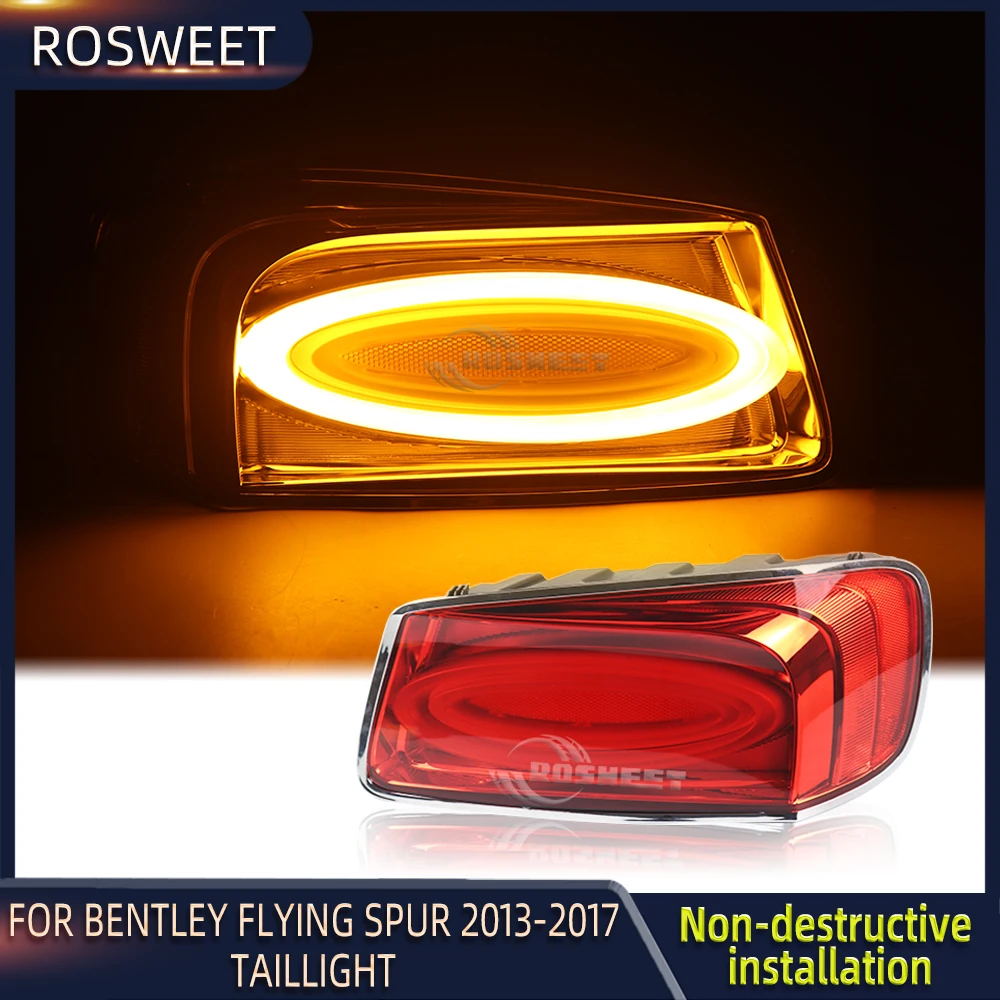 

For Bentley Continental Flying Spur 2013 2014 2015 2016 2017 Taillights Rear Tail Light LED Tail Lamp OEM 4W0945095M 4W0945096M